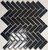 Black Gloss Herringbone