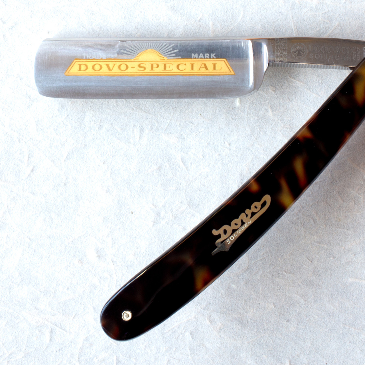タロウ Dovo Faux Tortoise Handle Straight Razor ~Seconds~