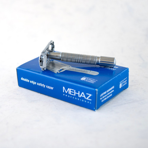 mehaz classic double edge butterfly open safety razor