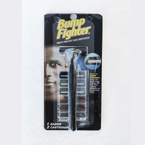 Bump Fighter® razor with two cartridges included