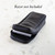 merkur padded leather razor pouch front with razor