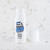 pure and natural mineral salt deodorant roll-on with top off