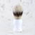 natural sketched boar bristle brush with white handle