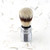 omega chromated ABS shaving three piece set brush