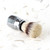 omega chromated ABS shaving three piece set natural sketch shaving brush