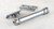 merkur engine handle chrome plated double edge safety razor in three parts