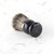 faux black marble silver tip brush