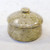 Genuine soap stone bowl with lid on