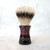 Functional concave havanna handle badger shaving brush with silver tip bristles