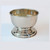 nickel soap bowl with pedestal base