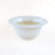 porcelain flaired lip shaving soap bowl with soap