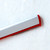 dovo shavette red plastic blade holder in razor