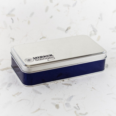 Empty Foam Padded Vision Razor Tin or Merkur Solingen Branded Metal ...