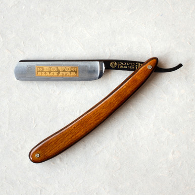 Dovo Pakkawood Handle Carbon Steel Straight Razor