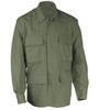 Olive Drab 100% Cotton Ripstop Fatigue Shirt