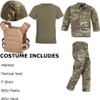 Kids Multicam Combat Costume