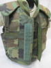 Used USGI Fragmentation Protective Body Armor Vest-Woodland Camo