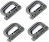  Grimloc Locking D-Ring (4 Pack) Foliage Green
