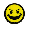 Evil Smiley PVC Morale Patch