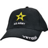 ARMY LOGO W / VETERAN ON BILL CAP