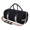 Canvas & Leather Gym Duffle Bag