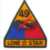 0049 Armor Division with Tab Full Color Patch