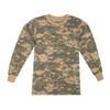 Kids Long Sleeve ACU Digital Camo Shirts