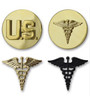 Army Medical Branch Insignia - Officer and Enlisted