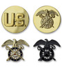 Army Quartermaster Branch Insignia – Officer and Enlisted