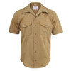 Used USMC Khaki Charlie Uniform Shirt