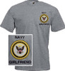 Navy Girlfriend T-Shirt