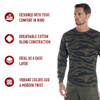 Long Sleeve Tiger Stripe Camo T-Shirt