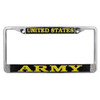 Army License Plate Frame