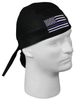 Thin Blue Line Flag Headwrap