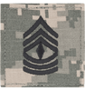 1st Sgt Rank w/ hook fastener 