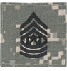 Cmd Sgt Major Rank w/ hook fastener 