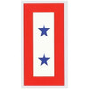 Blue Star Decals - Two Star