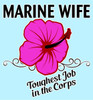 Marine Wife Decal Sticker
