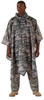 Army ACU Digital Camo Ripstop Poncho 