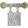 Marine Corps Pistol Marksman Qualification Badge 
