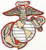 Globe & Anchor 6 1/4 Vinyl Transfer