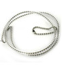Military Dog Tag Chain with Plastic Cover 