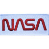NASA Space Patch Red & White