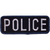 Police Patch - Navy Blue/White