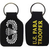Army Paratrooper Embroidered Key Chain