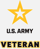 US Army Veteran Decal with Army Star Logo