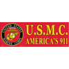 U.S.M.C. America's 911-Bumper Sticker