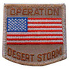 Operation Desert Storm w/flag Patch