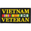 U.S. Navy Vietnam Veteran Patch w/ribbon