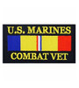 U.S. Marine Combat Veteran  Patch